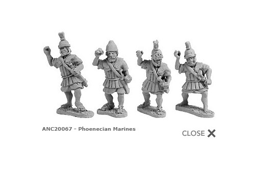 Phoenecian Marines (random 8 of 4 designs)