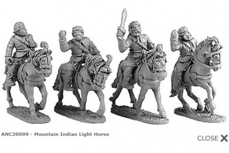 Mountain Indian Light Horse (random 4 of 4 designs)