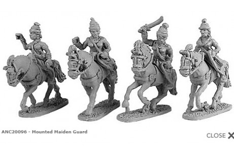 Mounted Maiden Guard  (random 4 of 4 designs)