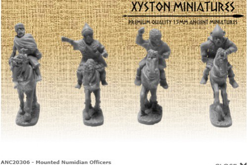 Mounted Numidian Officers