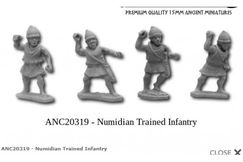 Numidian Trained Infantry