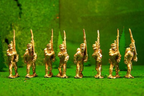 Caçadores Portugueses Marching